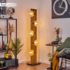Vintage Schlaf Wohn Zimmer Beleuchtung Stand Steh Leuchten Lampen Holz 5-flammig