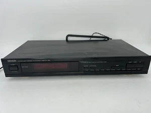 Denon Model TU280 Precision Audio Component Digital AM/FM Stereo Tuner Black - Picture 1 of 8