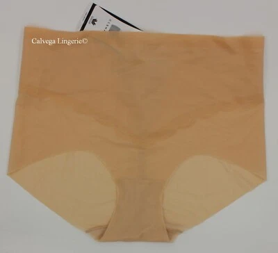 NUEVO CON ETIQUETAS WACOAL 809307 "Inside Edit" Control Modelado Corte Láser Calzoncillo Panty, Beige, 2X Foto 1 de 4