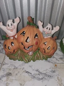 Halloween Ghosts Jack O Lantern Pumpkins Mouse Lady Bug Halloween Decor No Light - Picture 1 of 4