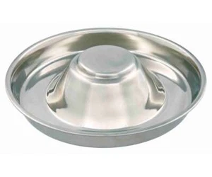 Ciotola per cuccioli cane in acciaio inox scodella contenitore cibo puppy - Foto 1 di 6