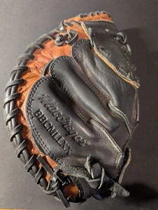 VTG MacGregor BBGNLLX Catcher’s Mitt 32.5”  Full Grain Leather Baseball Glove - Picture 1 of 1