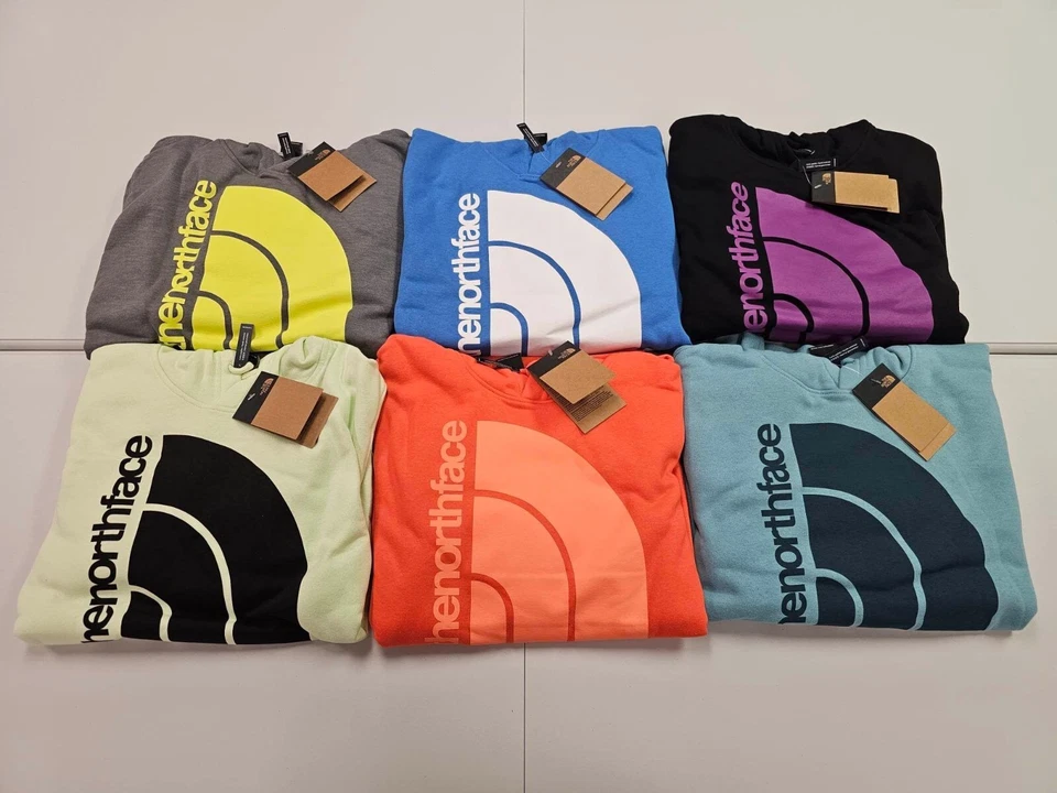 Мужская толстовка с капюшоном North Face Jumbo Half Dome новая с ценником 2023 - Изображение 1 из 1