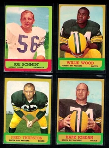 1963 Topps Fußball 95 Karten mit 63 Diff. - 5 HOFers, 20 SPs, Checkliste! - Bild 1 von 4