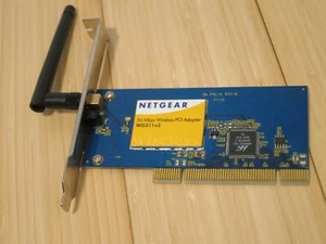 NETGEAR WG311 v3 RangeMax Wireless PCI Network Adapter Card - Picture 1 of 4