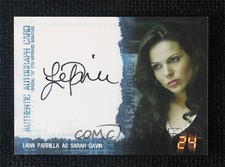 2006 Artbox 24: Season 4 Auto Lana Parrilla Sarah Gavin as Auto 0dj8