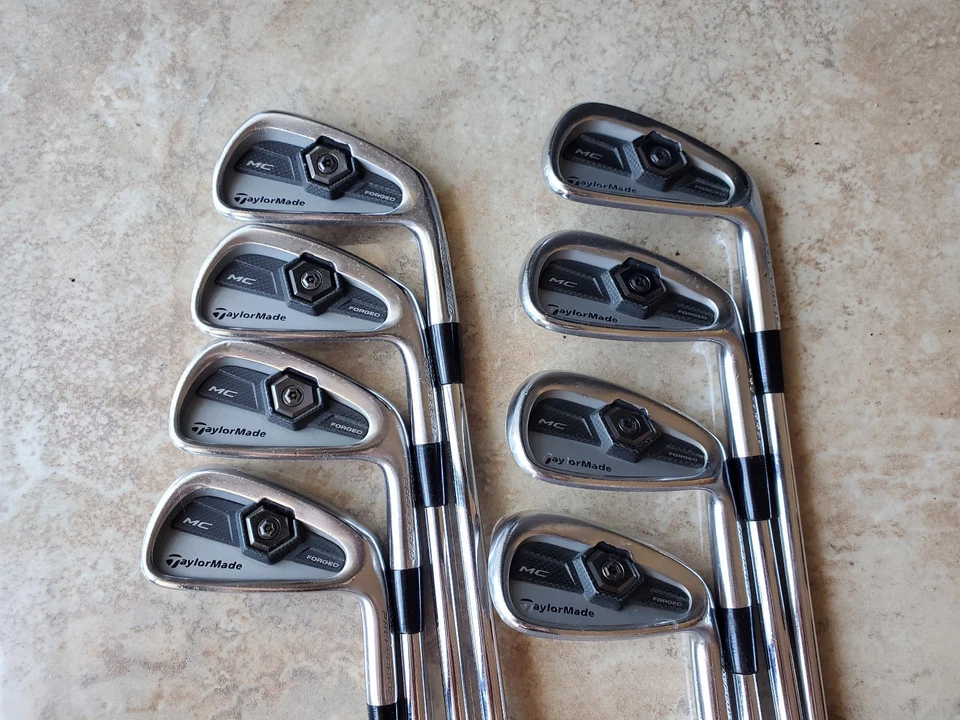 Tour IssueTaylormade MC Irons 3-PW Onset TAxxx-N-xx KBS PVD C Taper 130X Pro+ - Image 1 of 4