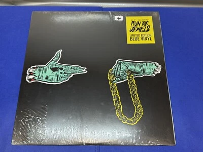 RUN THE JEWELS RTJ1 (2022) BRAND NEW SEALED LIMITED EDITION BLUE VINYL LP - Image 1 of 2