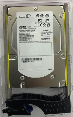 HDD Seagate 300GB 15K.6 Fibre Channel 3.5" 9CH007-030 / 3QP28M02 /ST3300656FCV - Photo 1/3