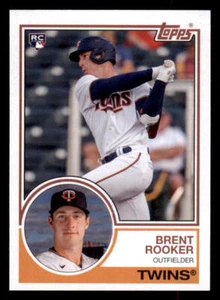 2021 Topps Archives #157 Brent Rooker RC - Picture 1 of 2