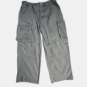 Boys Scouts of America BSA Convertible Uniform Pants Cargo Mens 36x26 Green - Picture 1 of 10