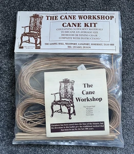 Ancien kit de canne de chaise - L'atelier de canne avec notice - Photo 1/5