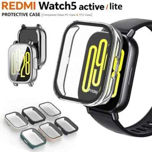 Futerał ochronny do Xiaomi Redmi Watch 5 Active Lite TPU PC szkło hartowane ochrona wyświetlacza - Zdjęcie 1 z 19