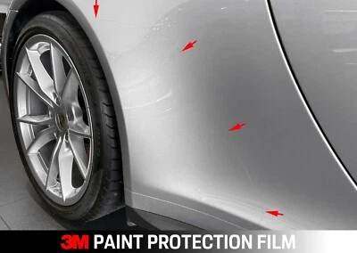 2012 - 2019 Porsche 991 911  -3M Paint Protection Film Clear Stone Guard Set L/R - Изображение 1 из 2