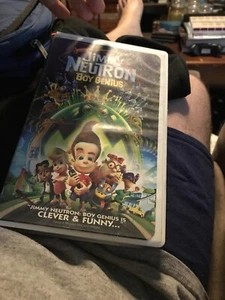Nickeloden's Jimmy Neutron: Boy Genius (VHS, 2002) Authentic 1 Owner! Tested! - Foto 1 di 2