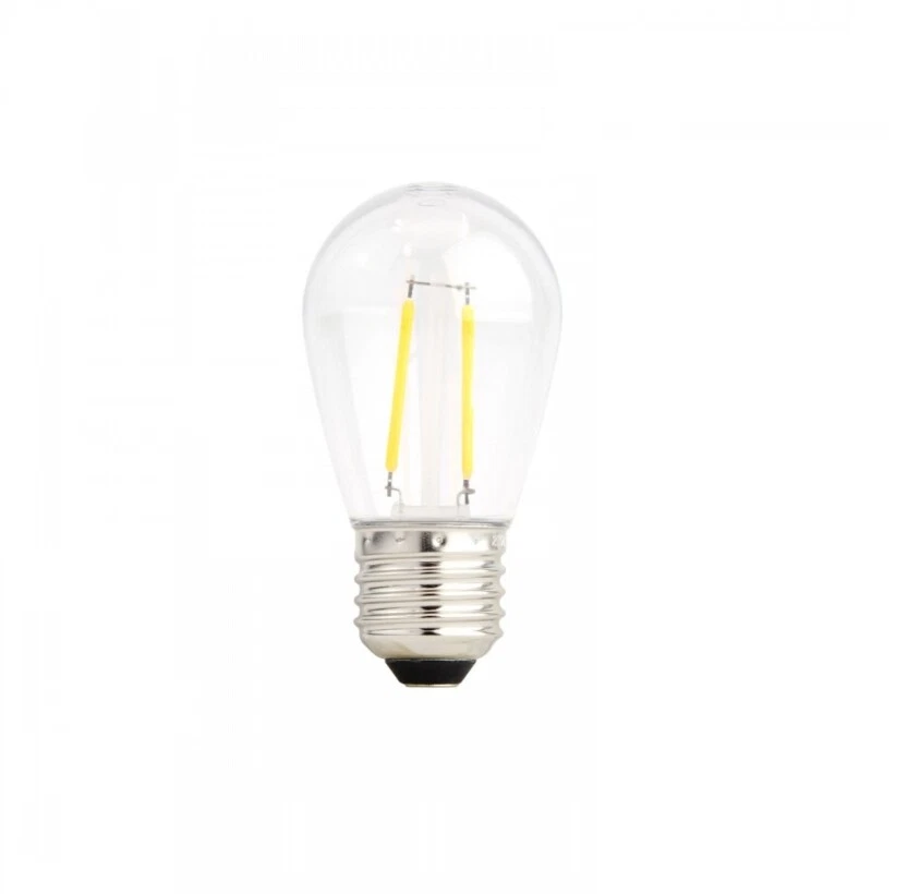 Set 10 Lampadine Led con Connessione E27 e Rivestimento in Vetro In Tono Caldo - Immagine 1 di 4