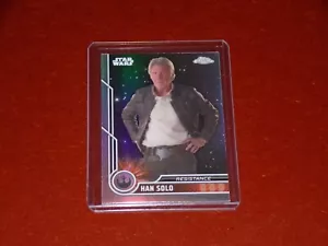 2023 Topps Chrom Star Wars Refraktoren Han Solo - Bild 1 von 1