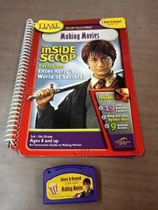 Quantum Pad Learning System Making Movies Book and Cartridge Above And Beyond - Picture 1 of 2