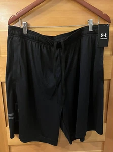 UNDER ARMOUR MEN'S LOOSE BLACK SHORTS XL - Picture 1 of 4