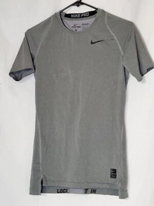 NIKE DRI-FIT PRO Boys S Short Sleeve Compression Workout Athletic Sport Shirt - Picture 1 of 8