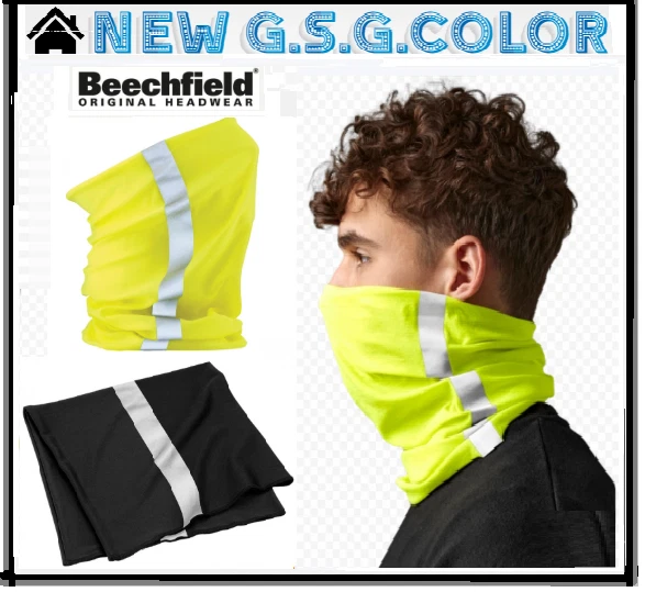 Écharpe Multifonction Pour Homme Femme Morf™ Enhanced-Viz Beechfield - Photo 1/1