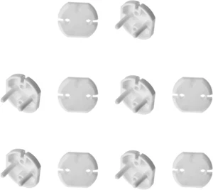10Pcs Outlet Covers Child Proof Plug Cover Electrical Protector Safety Caps for - Picture 1 of 6