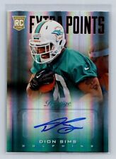 2013 Prestige Rookie Extra Points Red Signatures #229 Dion Sims Rc Auto A83