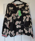 White Stuff Iris Top Size 14 Black Multi RRP £51