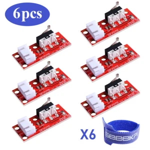 6 PIEZAS RAMPAS interruptor de límite mecánico Endstop impresora 3D con cable de 3 pines 70 cm - Imagen 1 de 8