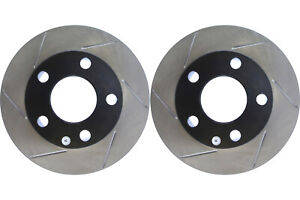 Rear PAIR Stoptech Disc Brake Rotor for 1992-1994 Audi 100 (42418)