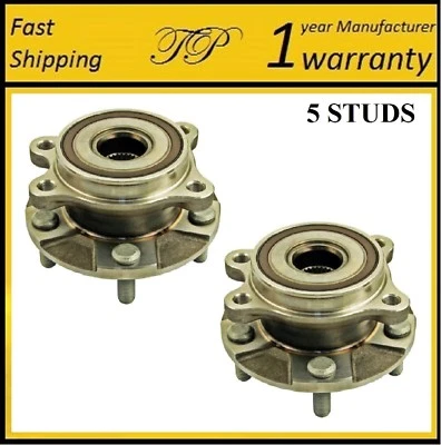 Conjunto de cojinete de cubo de rueda delantera para 2011-2016 SCION TC (TRANSMISIÓN ESTÁNDAR) PAR Foto 1 de 3