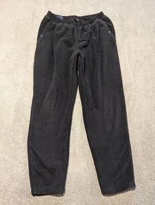 Vintage Patagonia Sweatpants Mens XL Black Fleece Pants Made In USA 90s Active - Picture 1 of 8