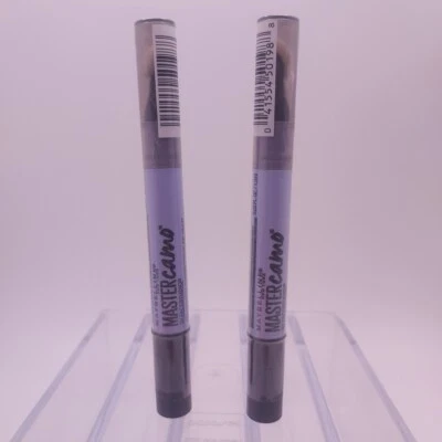 LOT OF 2 MAYBELLINE MasterCamo Color Correcting Pen 20 BLUE for Sallowness  - Image 1 of 4