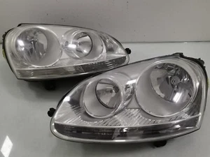 Volkswagen Mk5 Headlight Assembly OEM 2006-2009 Rabbit Jetta Halogen Left Right - Picture 1 of 12