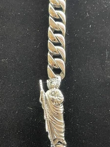 “ San Judas “ Bracelet, Stainless Steel 316L Unique Gift - Picture 1 of 3