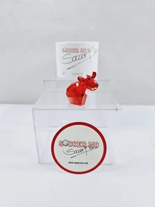Figura de cristal de vaca Mo de fútbol rojo Lovelots Swarovski 968798 edición limitada 2008 - Imagen 1 de 18