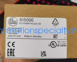 Nuevos sensores de flujo IFM SI5000 envío vía Fedex o DHL - Imagen 1 de 1