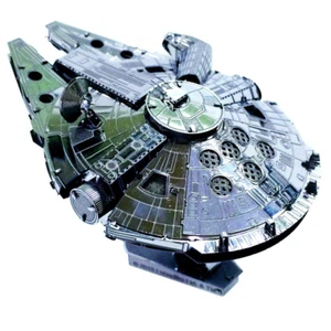 Tenyo Metallic Nano Puzzle W-MN-008 Millennium Falcon Star Wars - Imagen 1 de 2