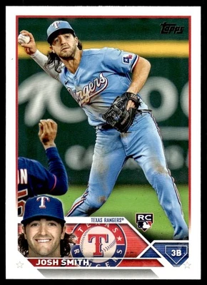2023 Topps Josh Smith Rookie Texas Rangers #37 - Image 1 of 2