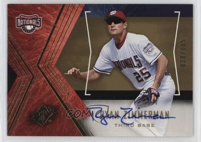 2005 Upper Deck SP Collection SPx /185 Ryan Zimmerman #173 Auto - Image 1 of 2