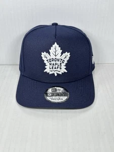 Gorra New Era Toronto Maple Leafs Todo el Día 9FIFTY A-Frame SnapBack Azul NHL NUEVA CON ETIQUETAS - Imagen 1 de 5