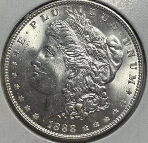 1888 Morgan Silver Dollar B.U. - Picture 1 of 2