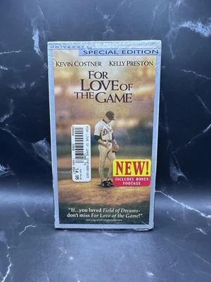 New Sealed For the Love of the Game Special Edition VHS Tape Universal 86434 Foto 1 de 4