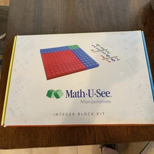 Math-U-See Manipulatives Integer Block Kit -Missing instructions PIECES MISSING - Picture 1 of 4