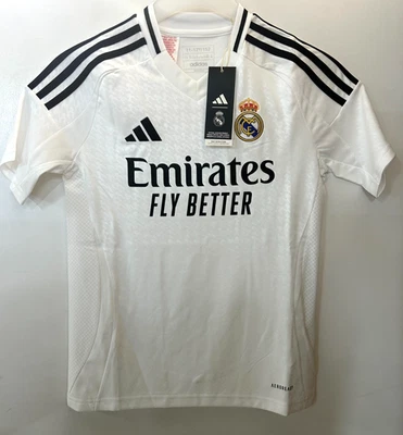 ADIDAS KIDS REAL MADRID FOOTBALL TOP - SIZE 15-16 YEARS OLD - BRAND NEW & 100% GENUINE