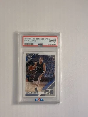 2019-20 Panini Donruss Optic Luka Doncic PSA 10 — 第 1/2 张图片