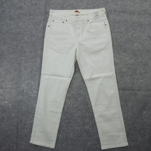 Tommy Bahama Boracay Jean Pants Mens 33x30 White Coconut Stretch Casual New Tags - Picture 1 of 19