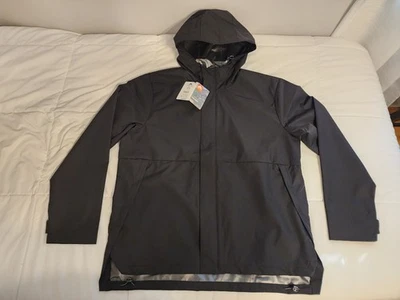 Rain Jacket by Ozark Trail, New w/ Tags, Men's XL(46-48) Black - Image 1 of 4
