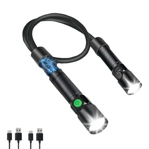 Linterna LED para Cuello, Recargable con Base Magnética, Luz de Trabajo Des8360 - Zdjęcie 1 z 8