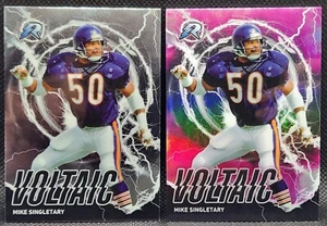 2023 Topps Composite Mike Singletary #RV-16 Resurgence Voltaic Pink and Base - Picture 1 of 2
